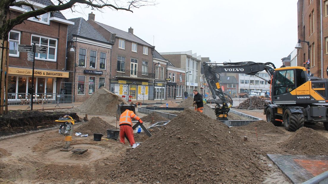 Werkzaamheden Prinsenplein