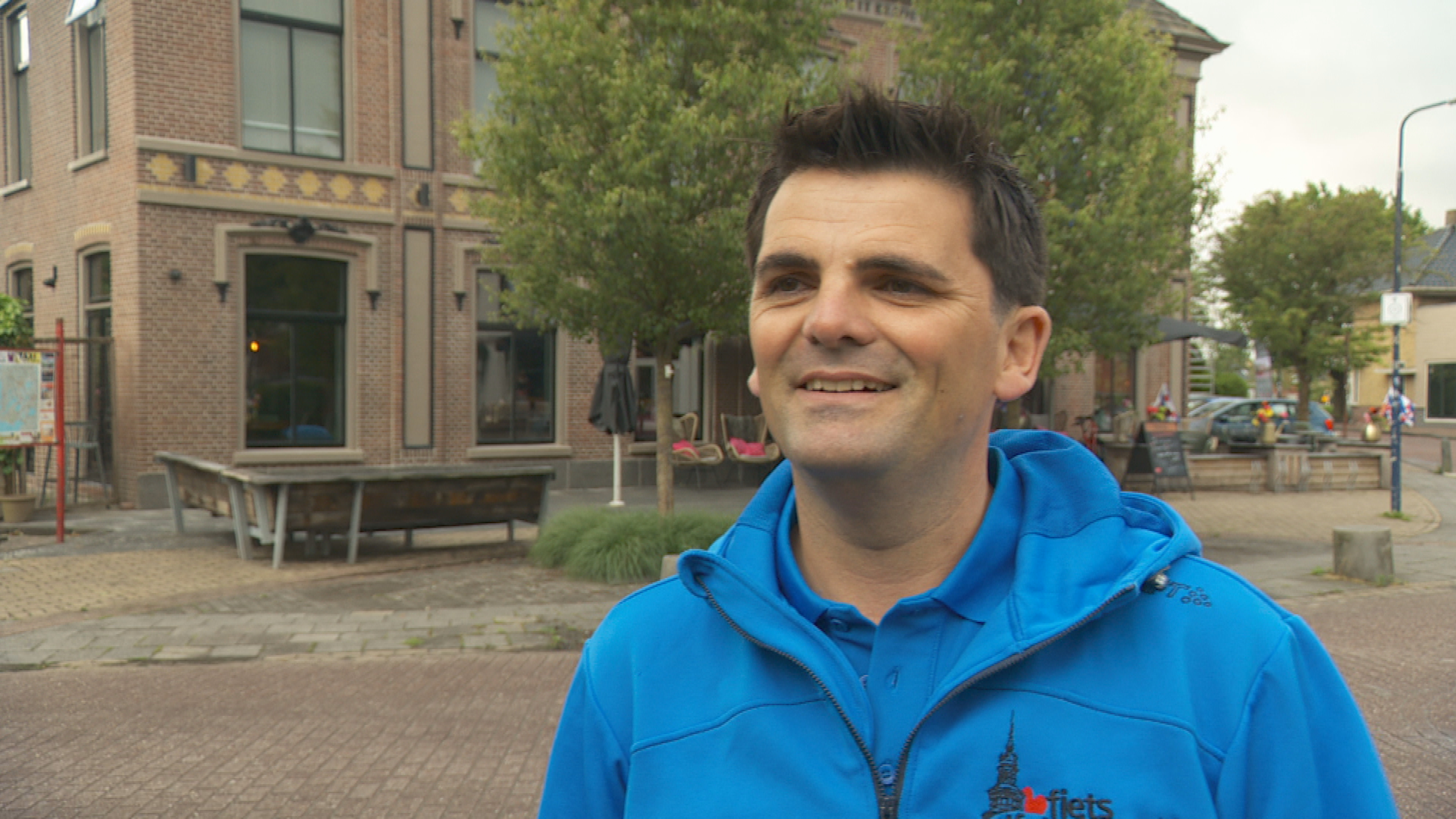 Willem Visser, rayonhaad fan de noardlike rûte fan de Fytsalvestêdetocht