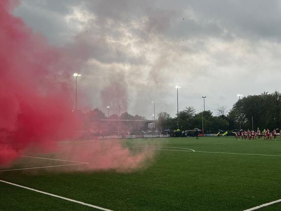 FC De Bilt strijdt maar verliest halve finale districtsbeker van Huizen