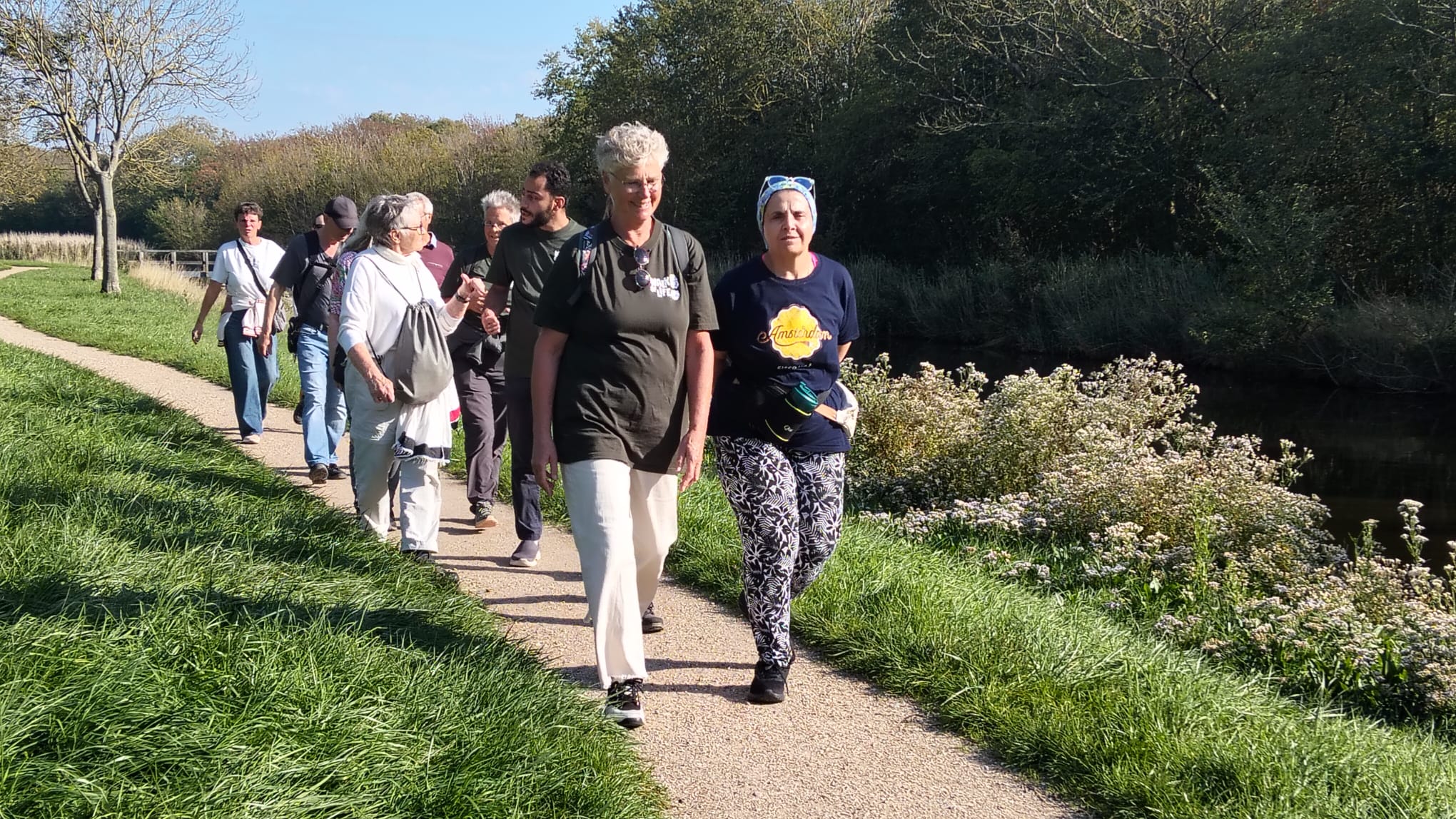 Niet de kilometers, maar de ontmoeting staat centraal tijdens wandeling in Vlissingen