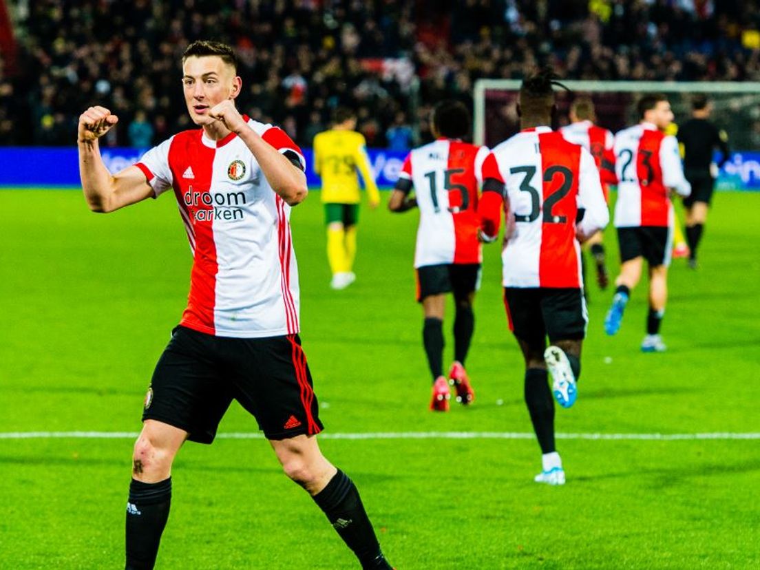 Robert Bozenik tijdens het vorige seizoen.
