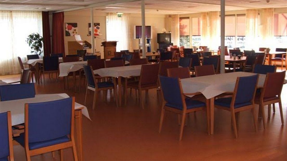 Het restaurant voor de verbouwing.