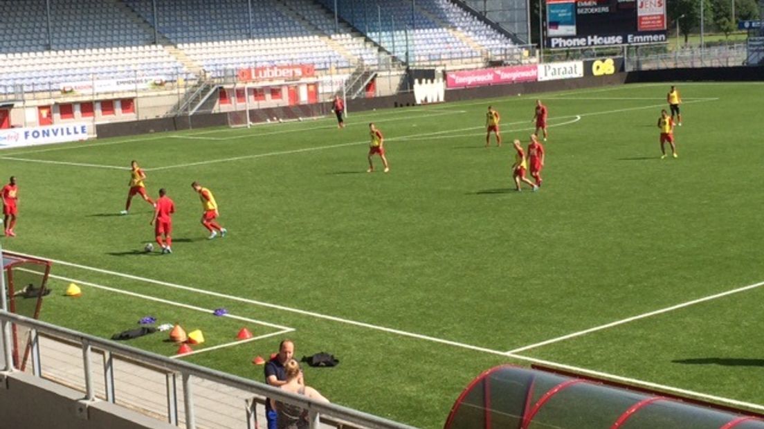 FC Emmen bereidt zich voor op het nieuwe seizoen (Rechten: archief RTV Drenthe)