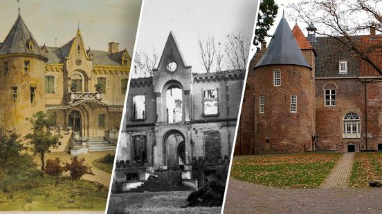 Kasteel Nederhemert verrees uit de as, maar een kunstschat ging verloren