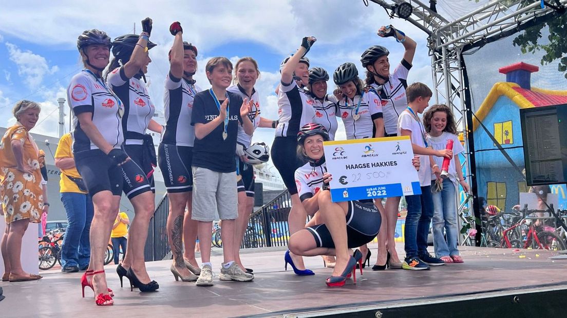 Haags Hakkies haalt 22.500 euro op voor goede doel | Eigen foto
