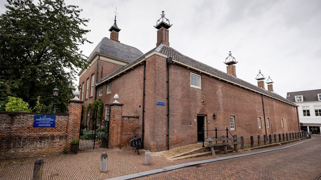 Museum Hofje Van Aerden op de dag dat daar een Frans Hals werd gestolen.