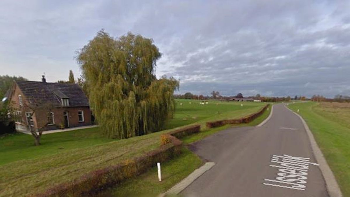 IJsseldijk Marle wordt nog steeds als circuit gebruikt door motorrijders