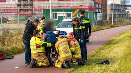 Jongetje muurvast in spaken • Eibergs paar gewond na botsing
