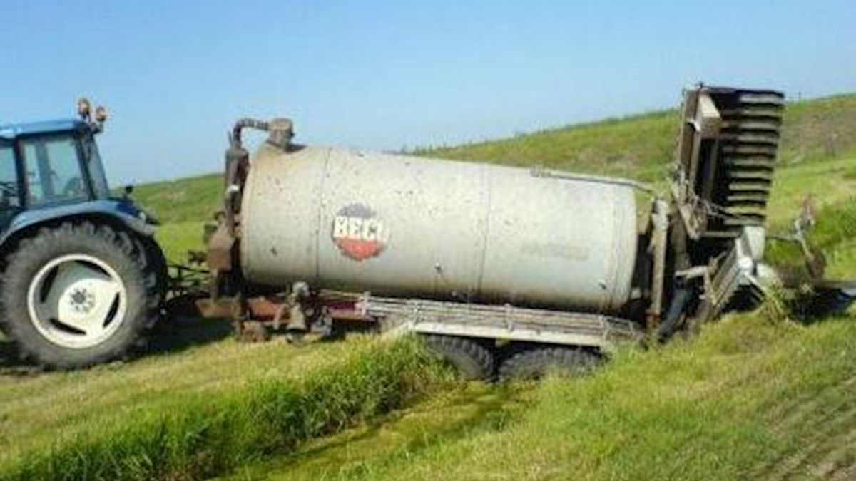 Ongeluk met een luchtje in Witharen