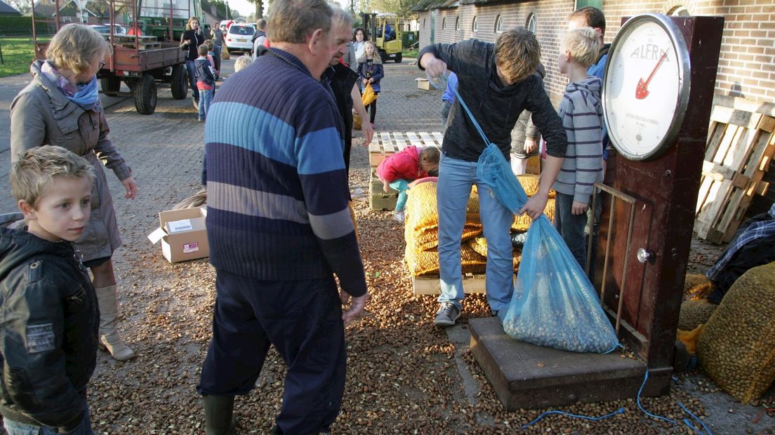 Inzamelingsactie bij Kees Slager