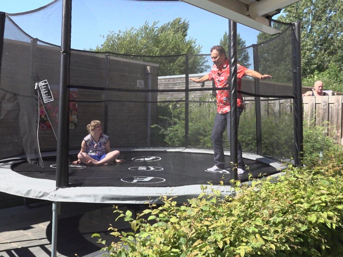 Sander test de trampoline