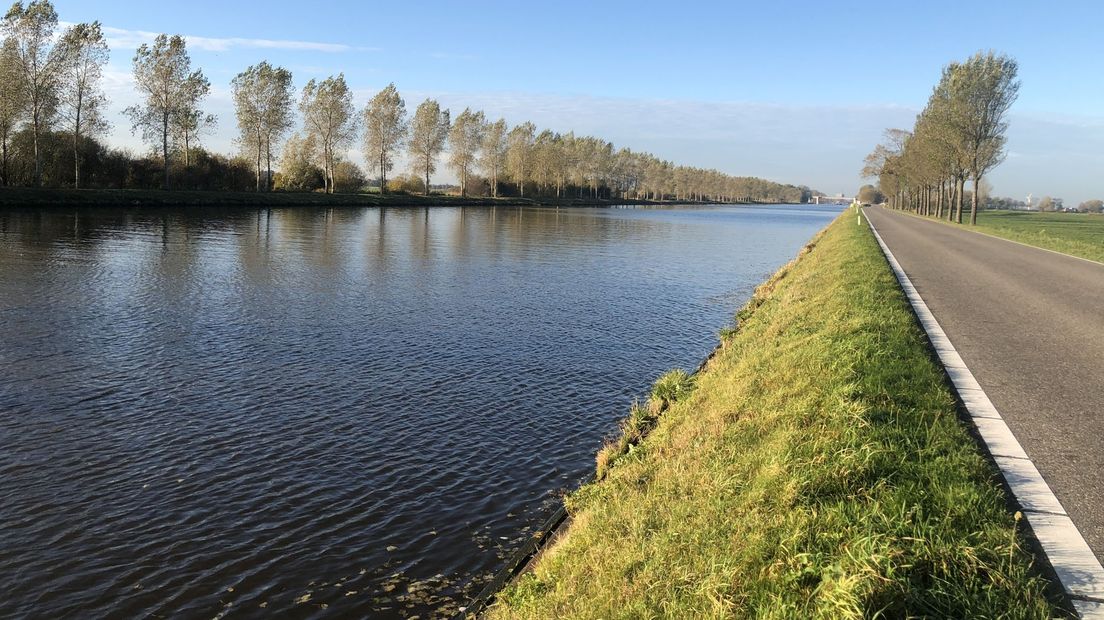 Een deel van de weg tussen Eibersburen en Gaarkeuken