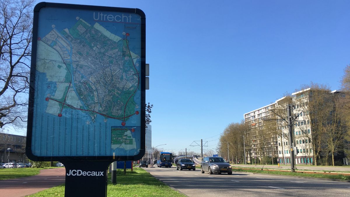 Leidsche Rijn 'vergeten' op plattegrond Utrecht - RTV Utrecht