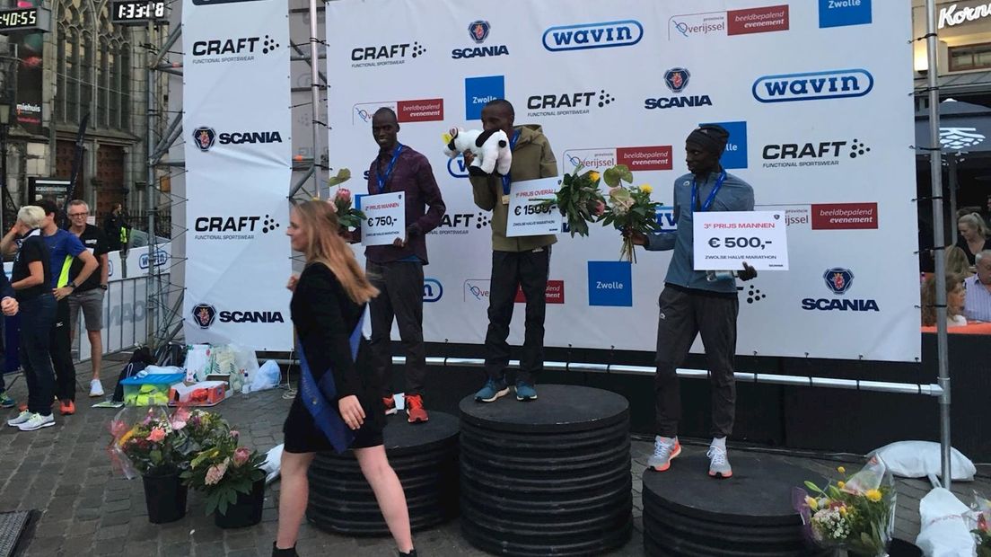 William Wanjiku wint in Zwolle