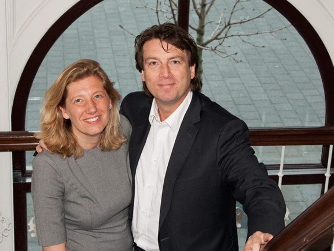 Karen Hamerlynck en Edwin van der Meijde.