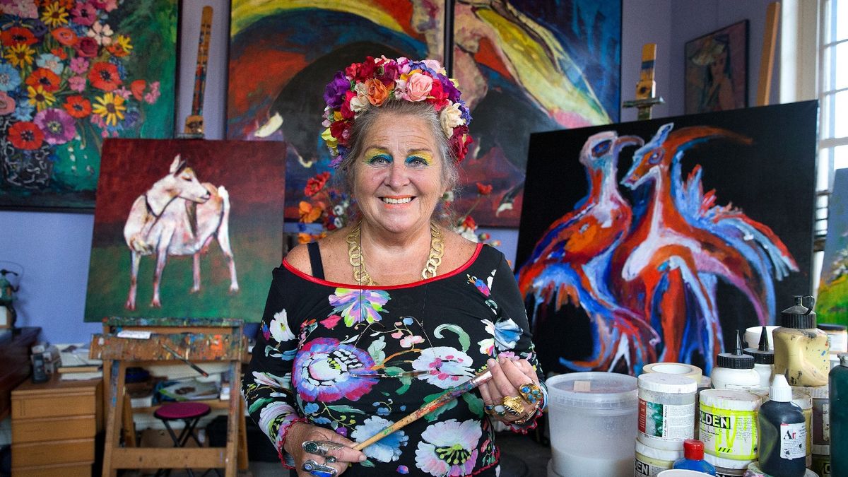 Kijkdagen veiling kunstwerken Maya Wildevuur dit weekend in Ennemaborg Midwolda
