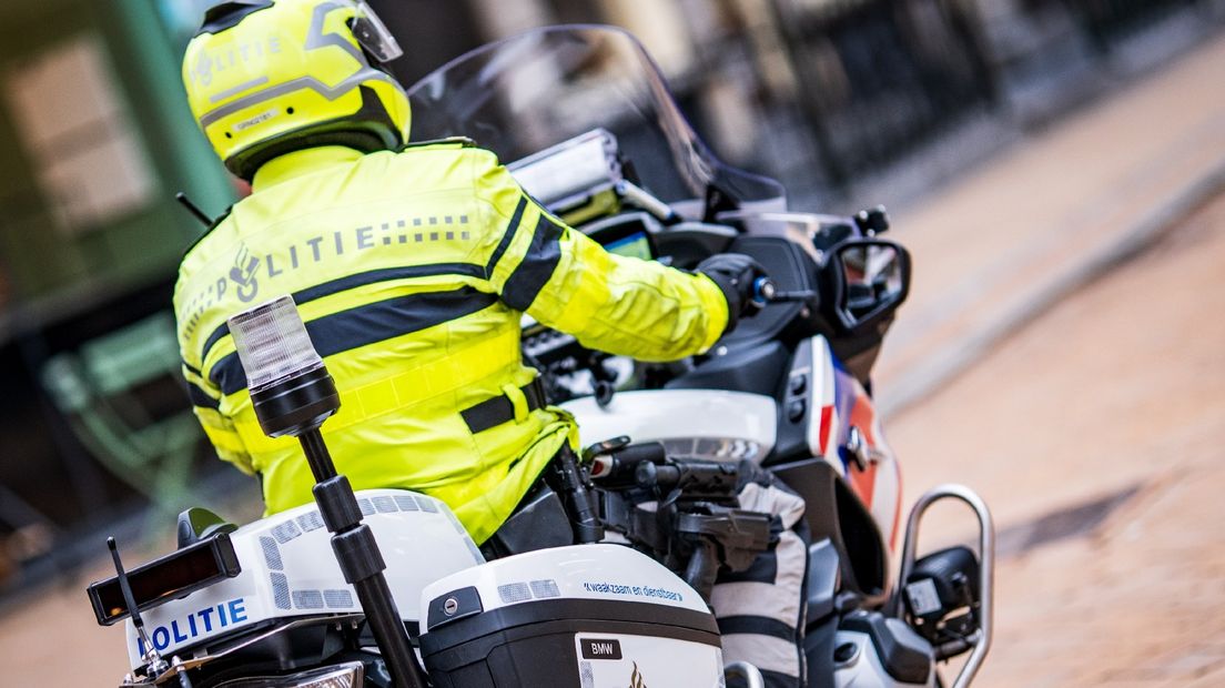 Een motoragent in Groningen (foto ter illustratie)