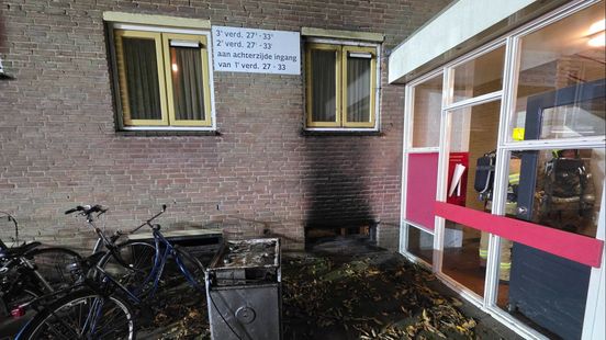 Flat ontruimd na kelderbrand