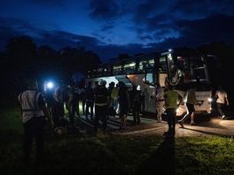 Rustige nacht in noodopvang 2e Exloërmond, waar 62 asielzoekers overnachtten