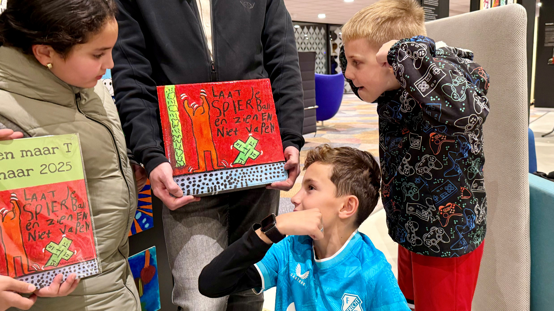 De winnende stoeptegel