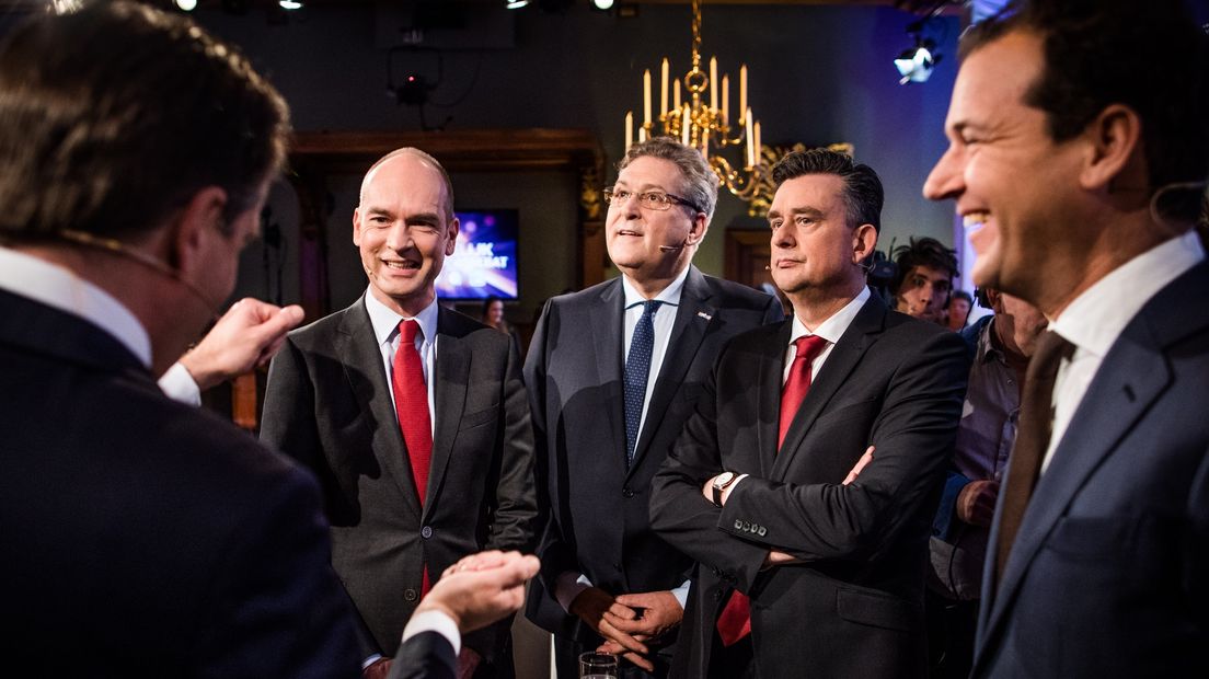 Lijsttrekkers bij Het Debat van het Noorden in 2017