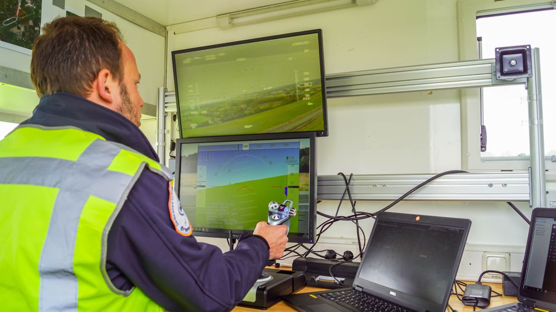 De focus wordt gelegd op het wederzijds verkeerssituatiebewustzijn (Rechten: DroneHub GAE)