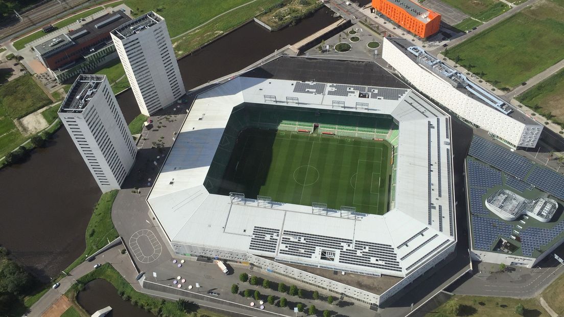 Het stadion van FC Groningen