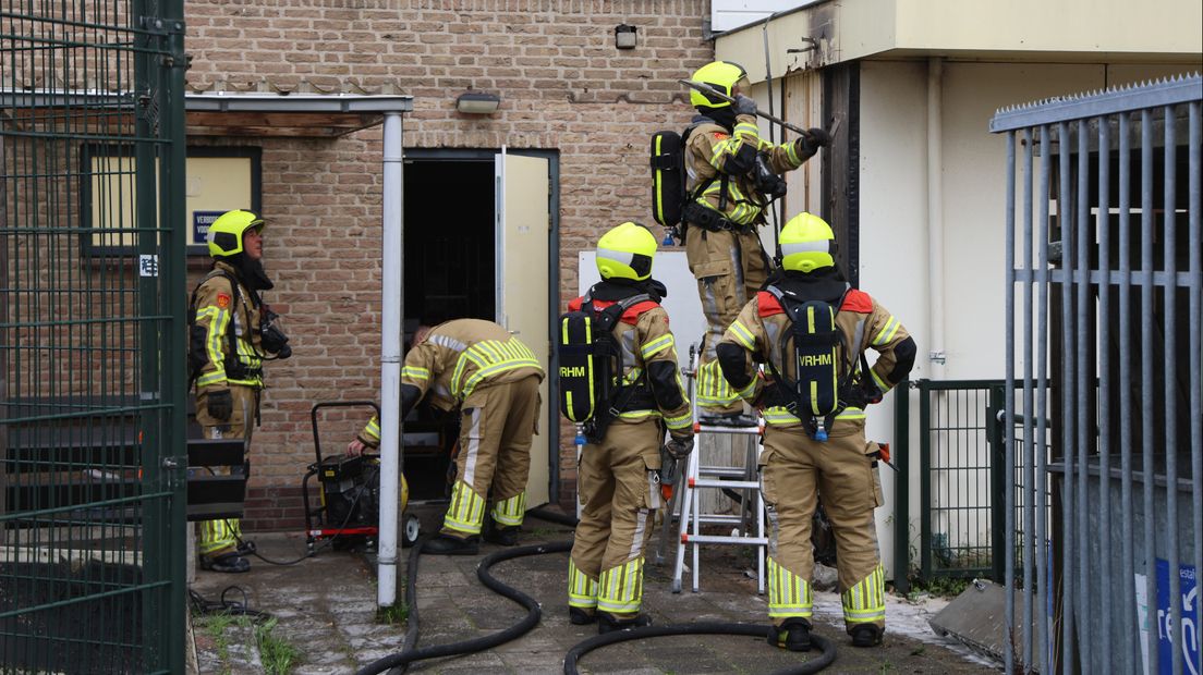 Alle wedstrijden werden afgelast vanwege de brand