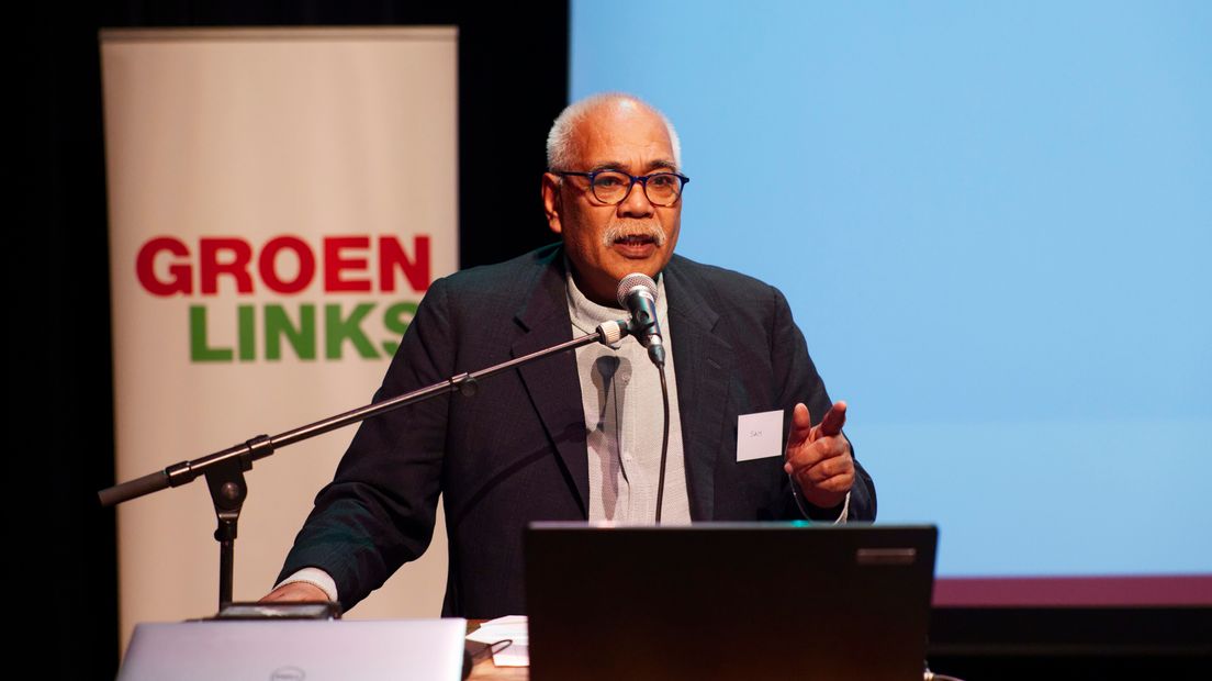 Sam Pormes (66) is al sinds de oprichting lid van GroenLinks