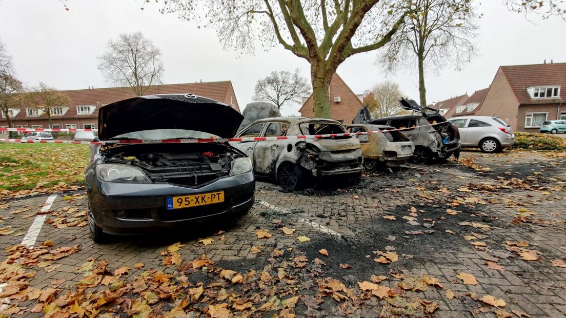 Autobrand Calkoenstraat Hoogeveen