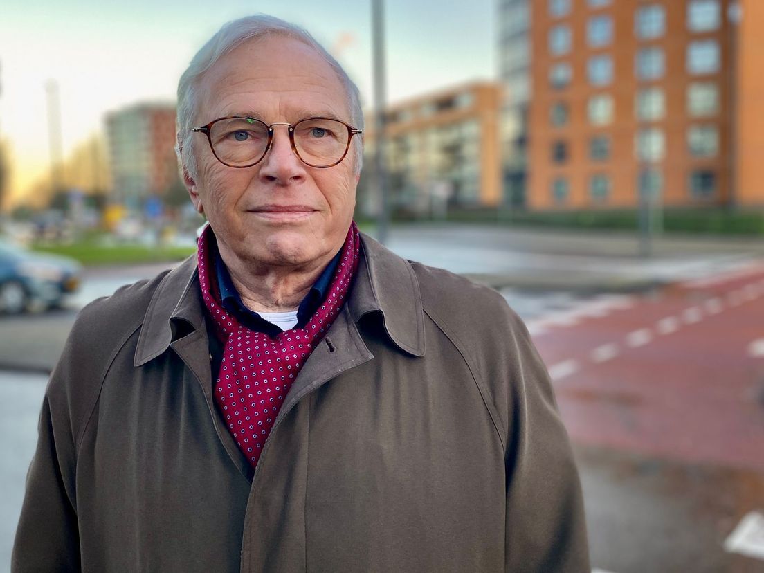 Wethouder Sjef Evers van Verkeer in Maassluis