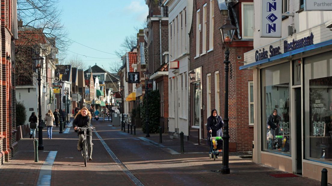 Dorpsstraat in Zoetermeer.