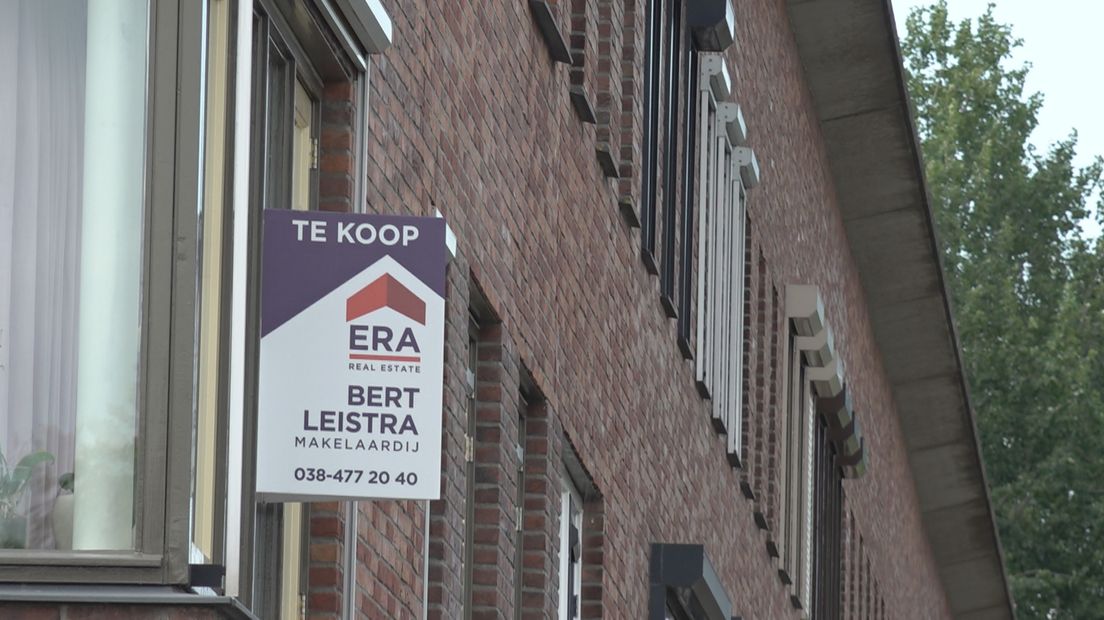 Er staan nauwelijks huizen te koop in Zwolle