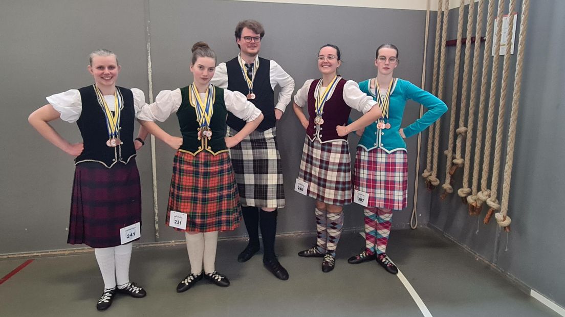 Highland Dance NL uit Zuidlaren viel in de prijzen