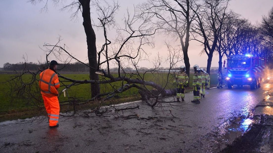 Slecht weer, hinder voor verkeer