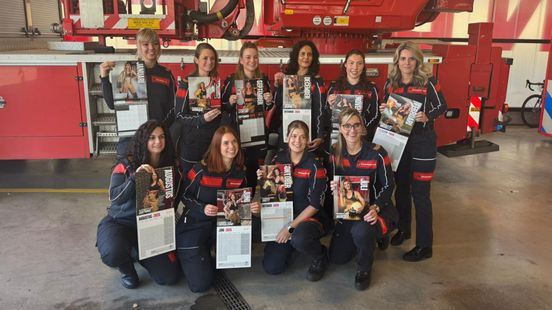 Brandweervrouwen schitteren op nieuwe kalender: 'Niet sexy of uitdagend, maar stoer en krachtig' Nieuws