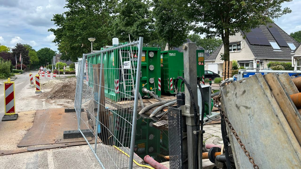 Boorwerkzaamheden onder Enschedese straat stil na 'blow-out': 'Zeer zeldzaam'