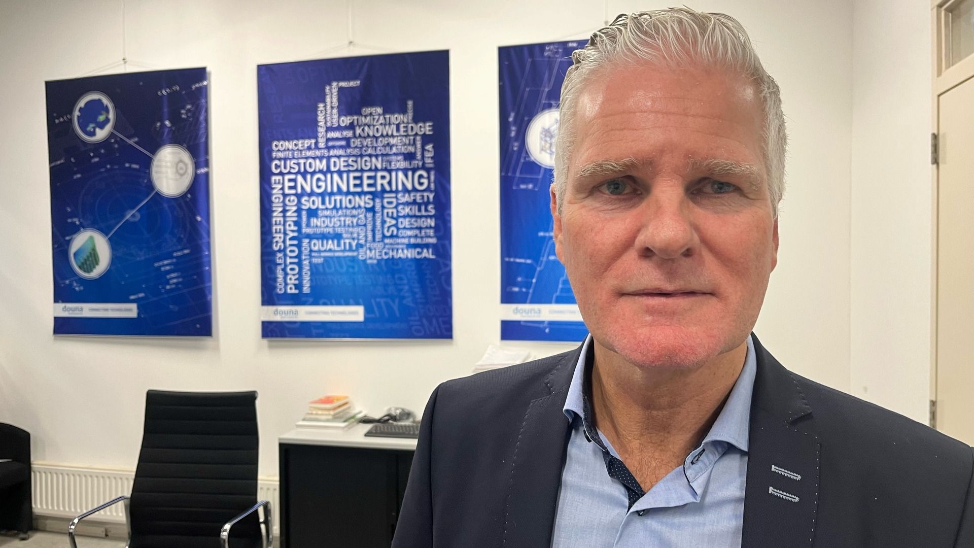 Ale Procee, directeur fan machinebedrijf Douna