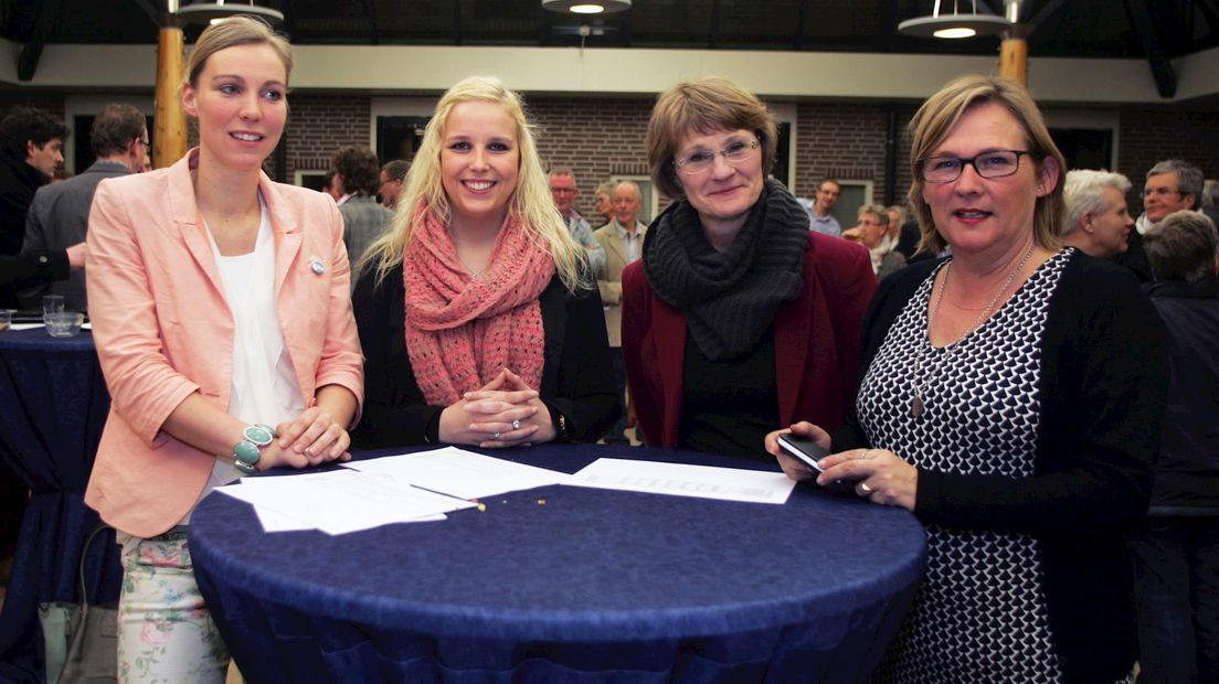 Vier vrouwen in gemeenteraad Staphorst