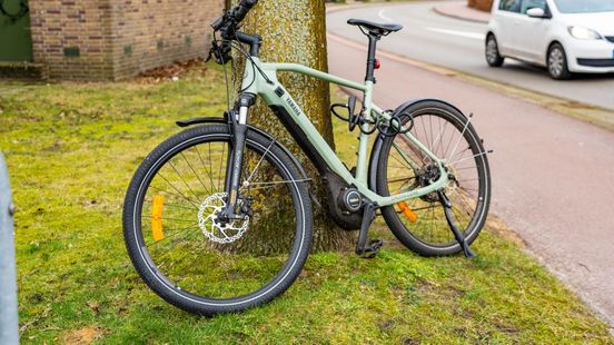 Fietser valt • demonstratie verstoord