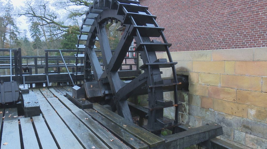 De watermolen van Landgoed Singraven staat op instorten