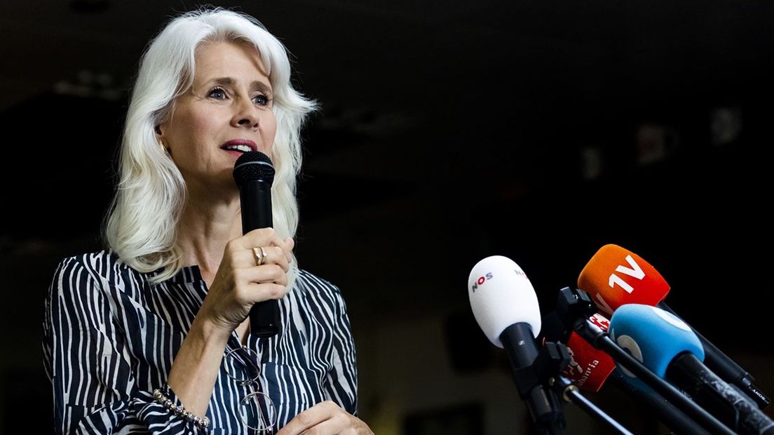 Mona Keijzer bij de presentatie van het rapport