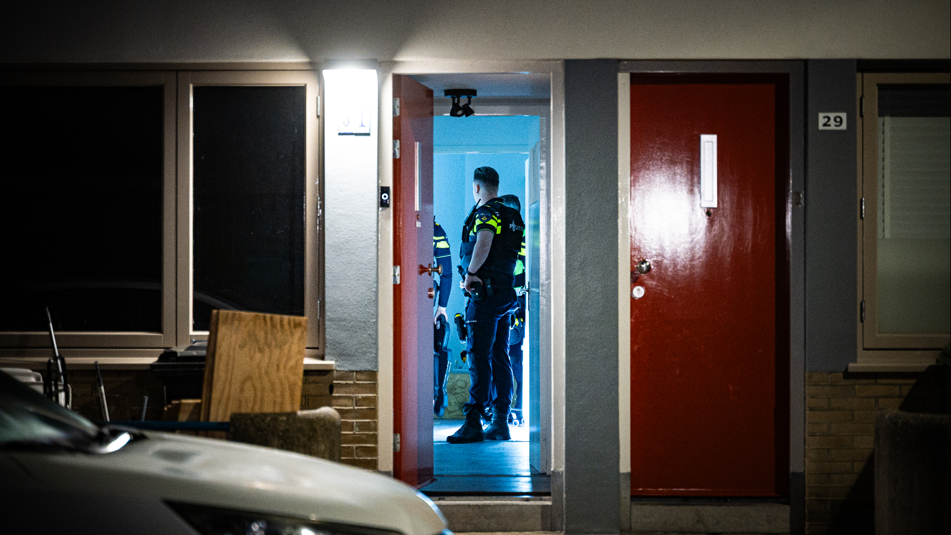 Politie onderzoekt woning na schietpartij
