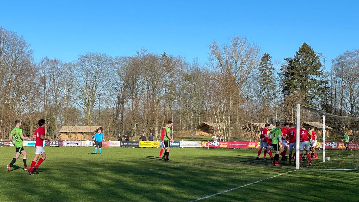 Bareveld wint zespuntenduel, Gasselternijveen ziet 5-0 voorsprong bijna verdampen