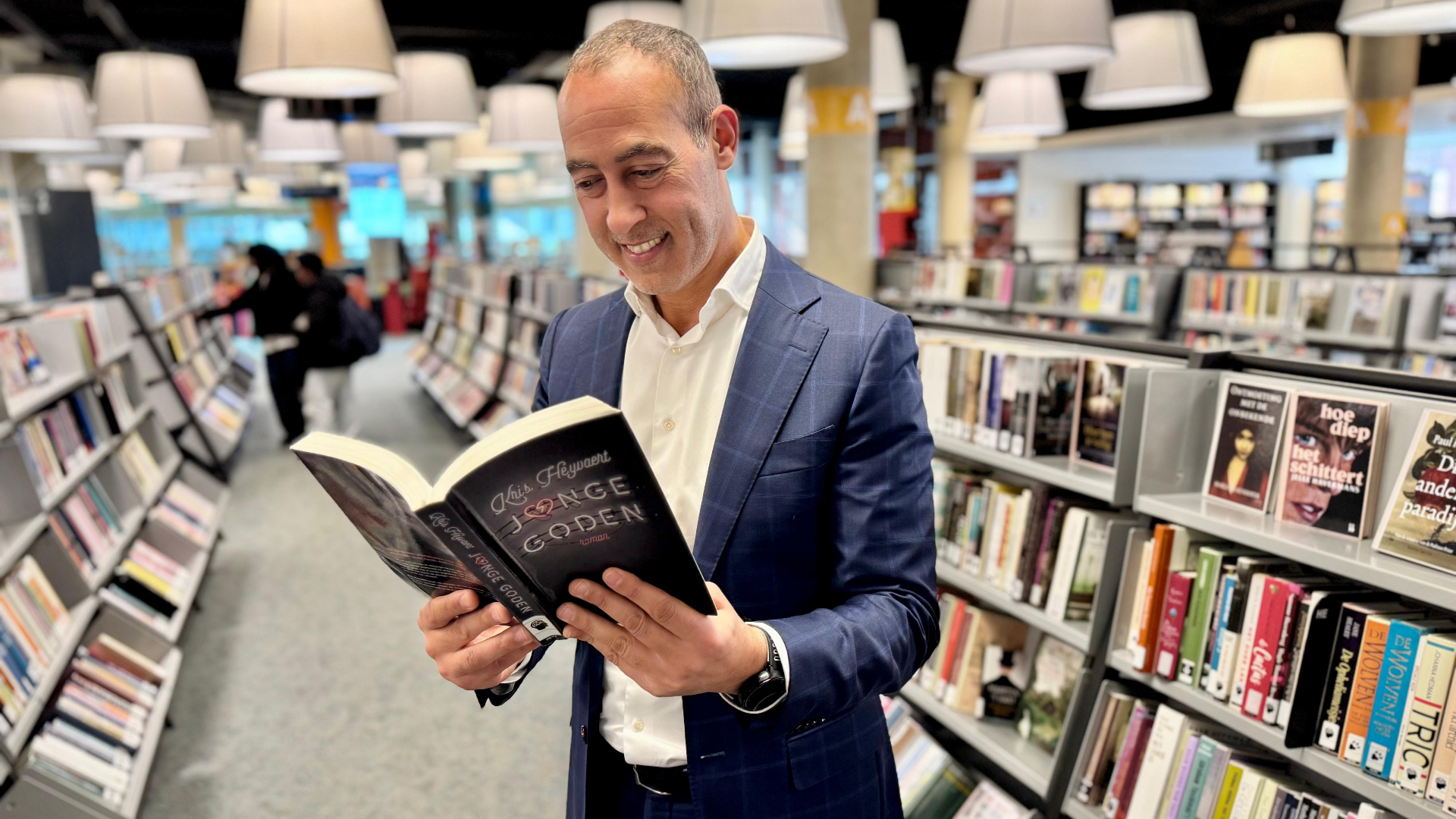 Cultuurwethouder Said Kasmi (D66)