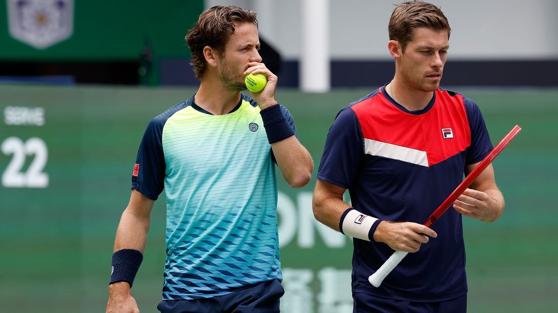 Wesley Koolhof (links) en Neal Skupski