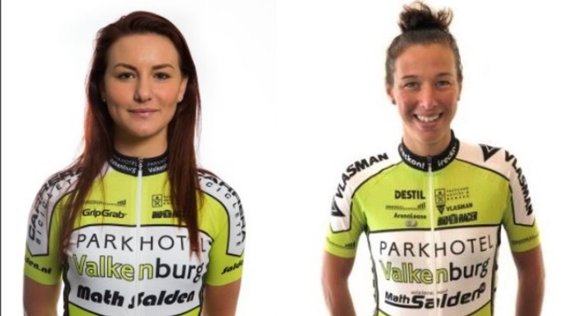 Esra Tromp en Janneke Ensing (Rechten: wielerploeg Parkhotel Valkenburg)