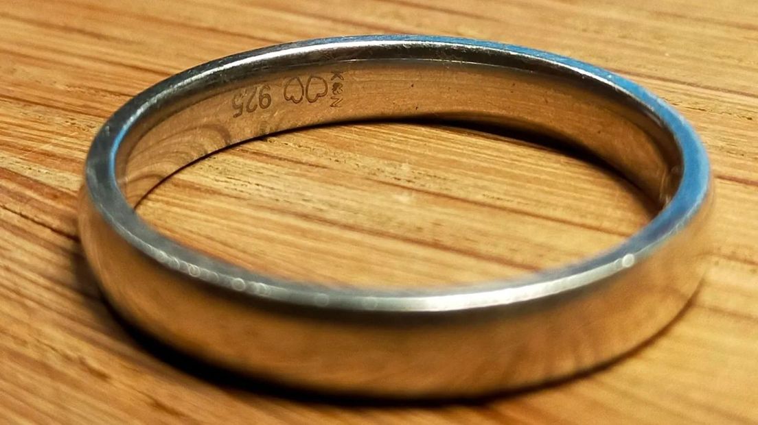 Deze ring werd gevonden.