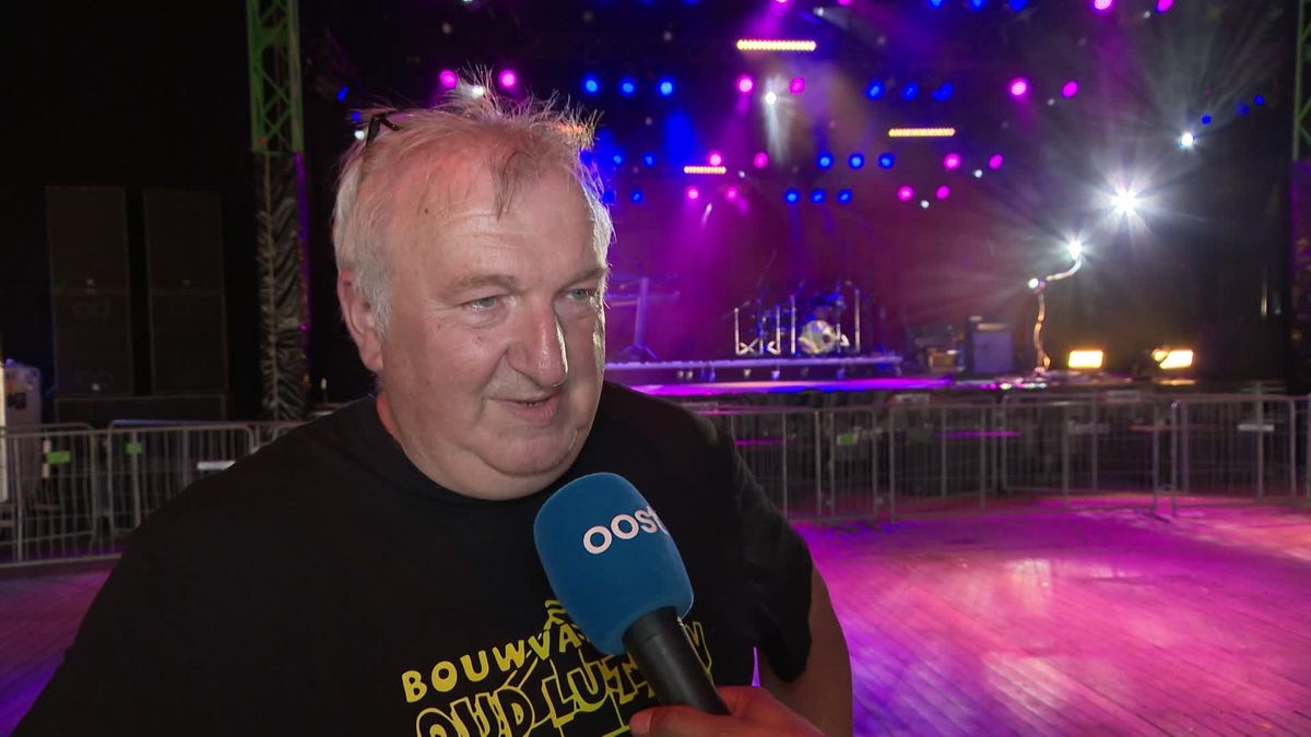 Bouwvakfeest in Oud-Lutten