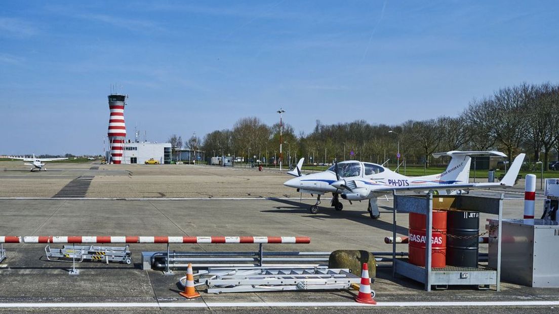 Lelystad Airport blijft voorlopig rustig.